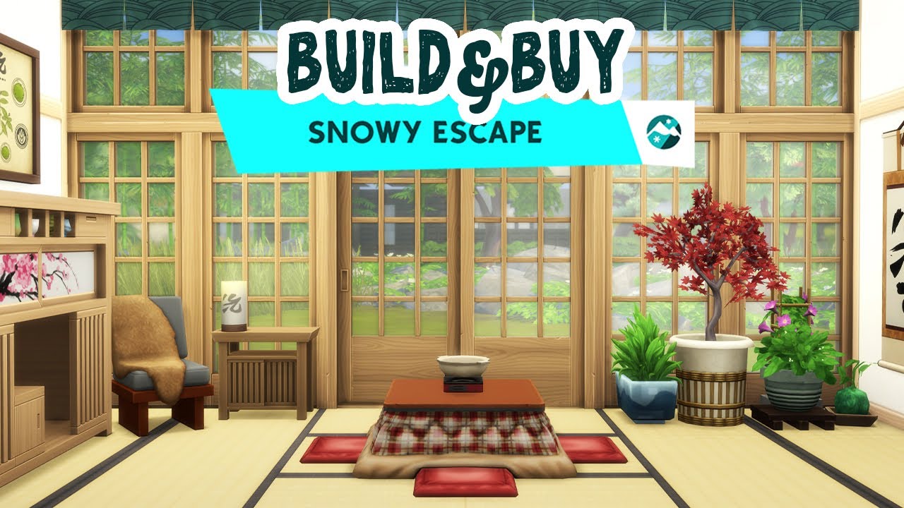 Build & Buy || The Sims 4 Snowy Escape