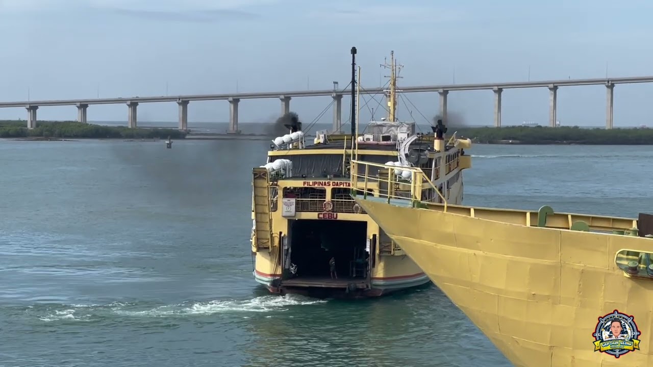 MV Filipinas Dapitan Arriving at Pier 1 Cebu | Masterfully Docked by Capt. Frejoles