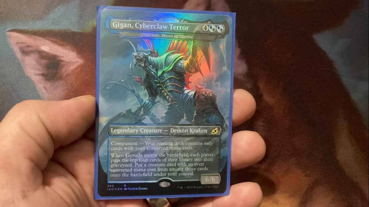 MTG - Draw (Gigan Cyberclaw Terror)(Gyruda Doom of Depths) Commander deck explained 