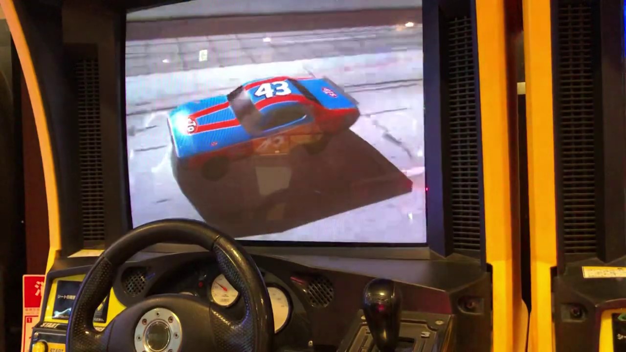 SEGA NASCAR Arcade - Talladega Superspeedway (Richard Petty's charger)
