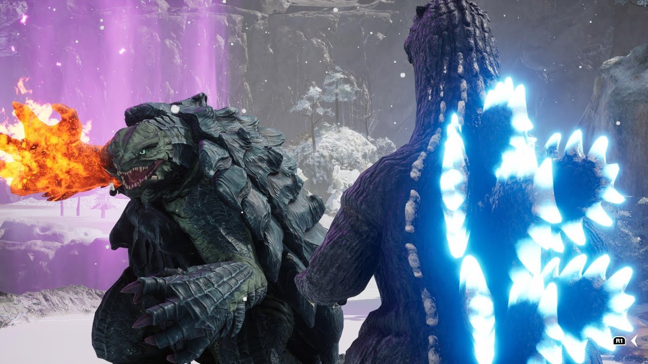 4K! GAMERA REBIRTH DLC SHOWCASE! KAIJU FIGHTING GAME GIGABASH