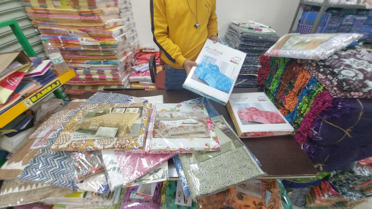 chickpet Bangalore wholesale bedsheets,sofa & Diwan covers,towels,mats & more||Single piece courier