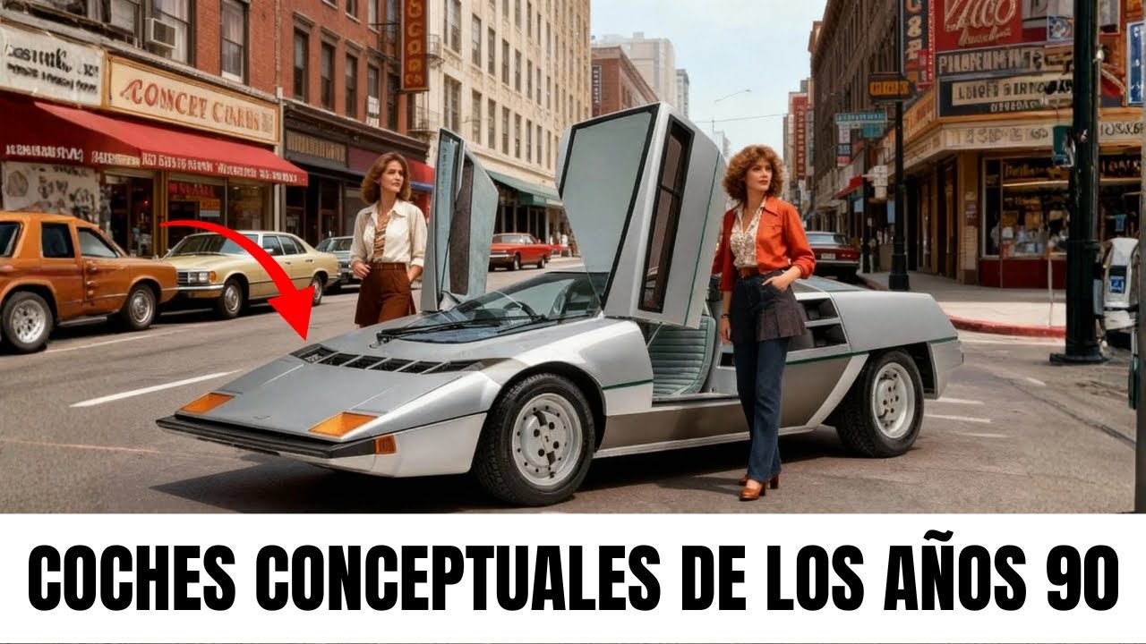 Top 10 coches conceptuales inusuales y futuristas de los años 80