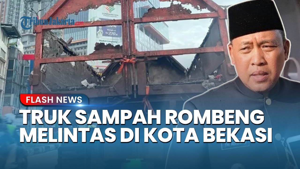 Viral Truk Sampah Rombeng Melintas di Bekasi, Wali Kota Pastikan Bukan Punya Pemkot