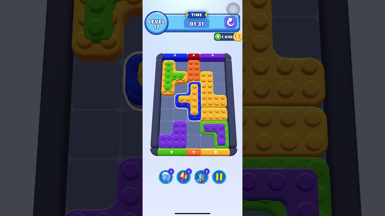 Color Block Jam Levels 1-20 IOS Gameplay