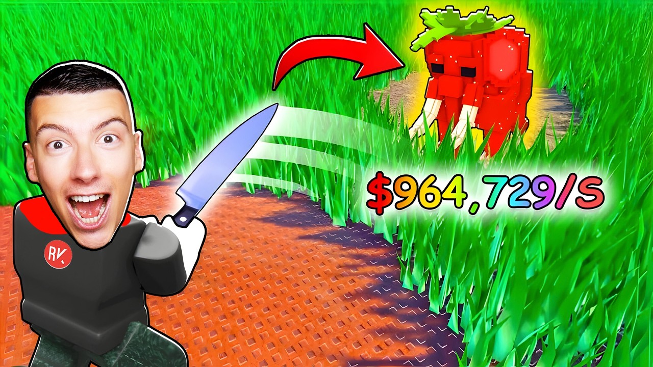 QUI COUPE L’HERBE EN PREMIER OBTIENT LE MEILLEUR BRAINROT SUR ROBLOX