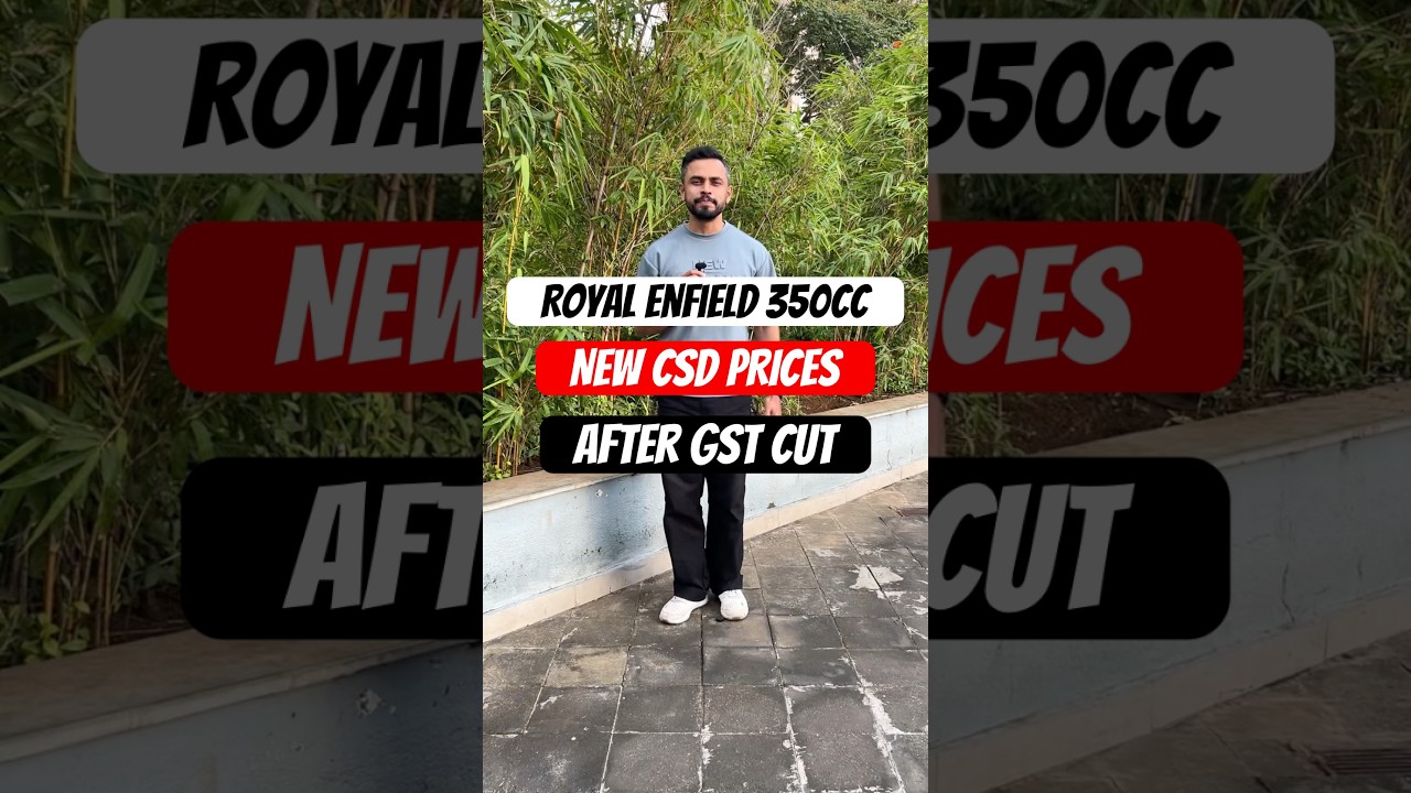 New CSD Prices after GST Cut for Royal Enfield 350cc bikes✅#classic350 #hunter350 #meteor350 #viral