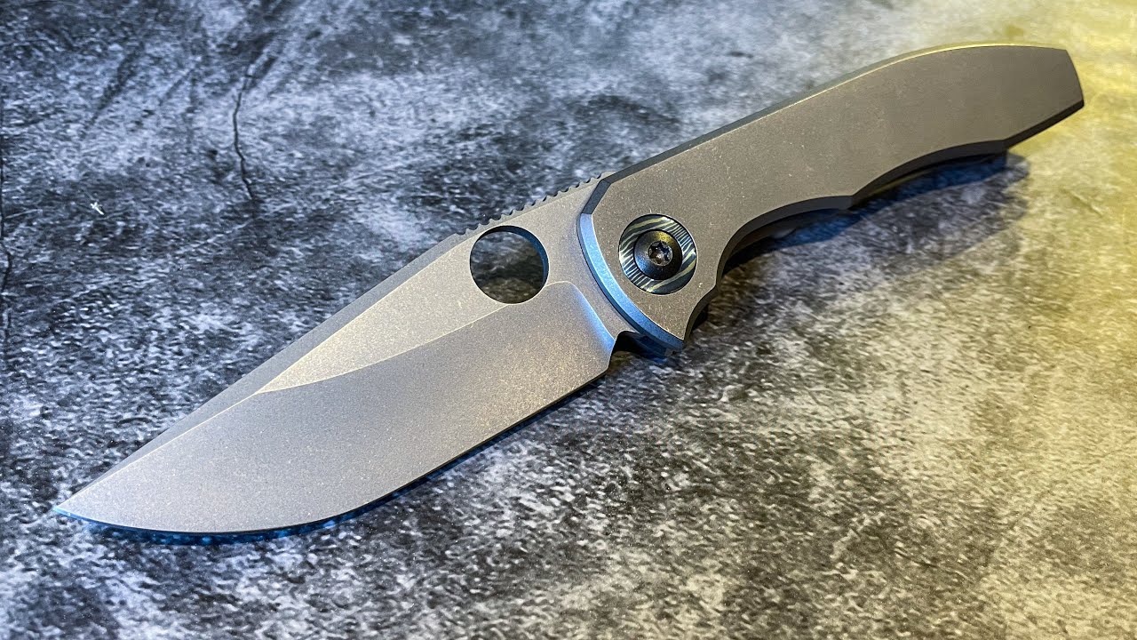 Peter Rassenti Nirvana 3.0 Small - Custom Knife Overview