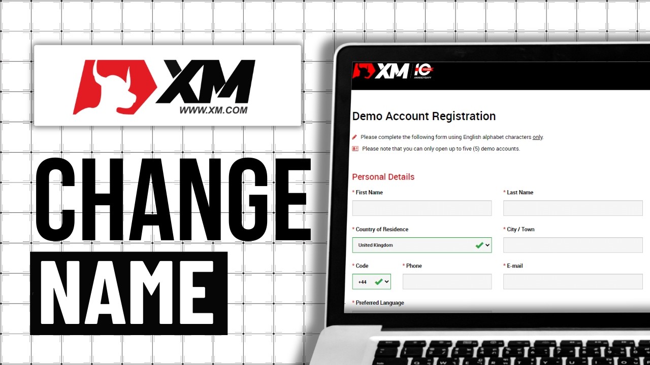 Как изменить имя в учетной записи Xm (пошаговая инструкция)