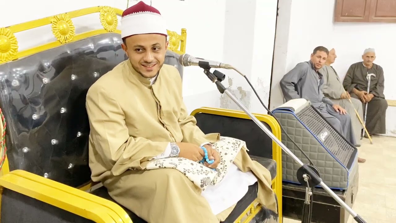 القارئ الدكتور صلاح بعلول عزاء عائلات أبوعامر ربع العشاء 