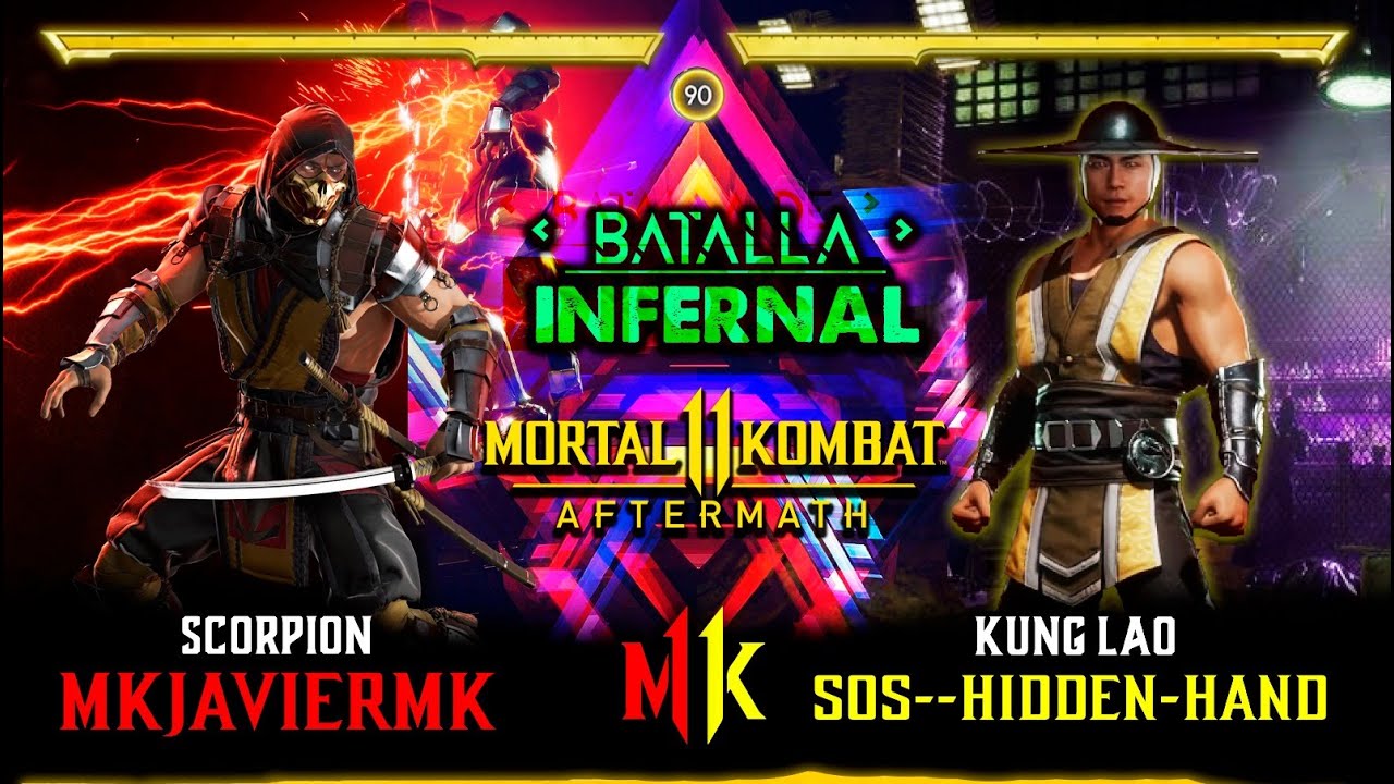 SoS-Hidden-hand Vs MKJavierMK - Mexico Vs España - Batalla Infernal de Dioses - Mortal Kombat 11