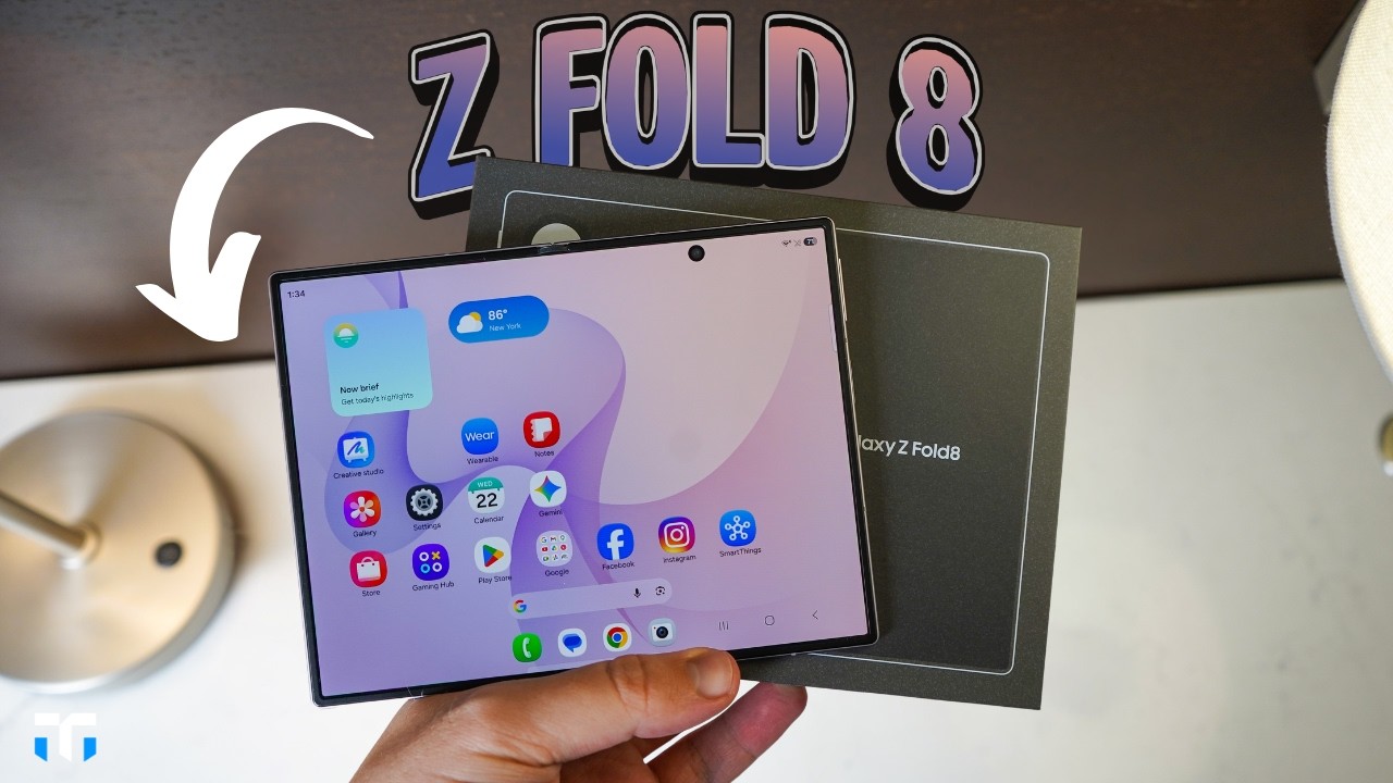 Galaxy Z Fold 8 Lavender Unboxing & Second Impressions! The Correct Foldable!