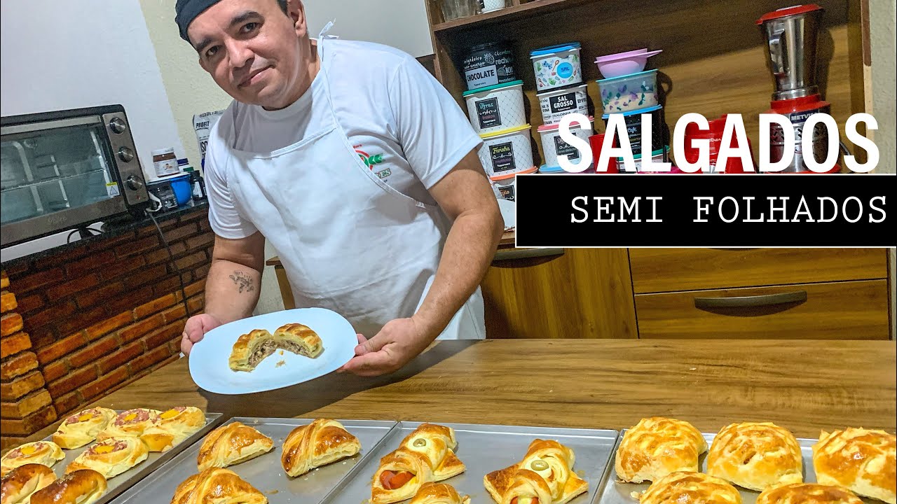 Passo a passo do semi folhado
