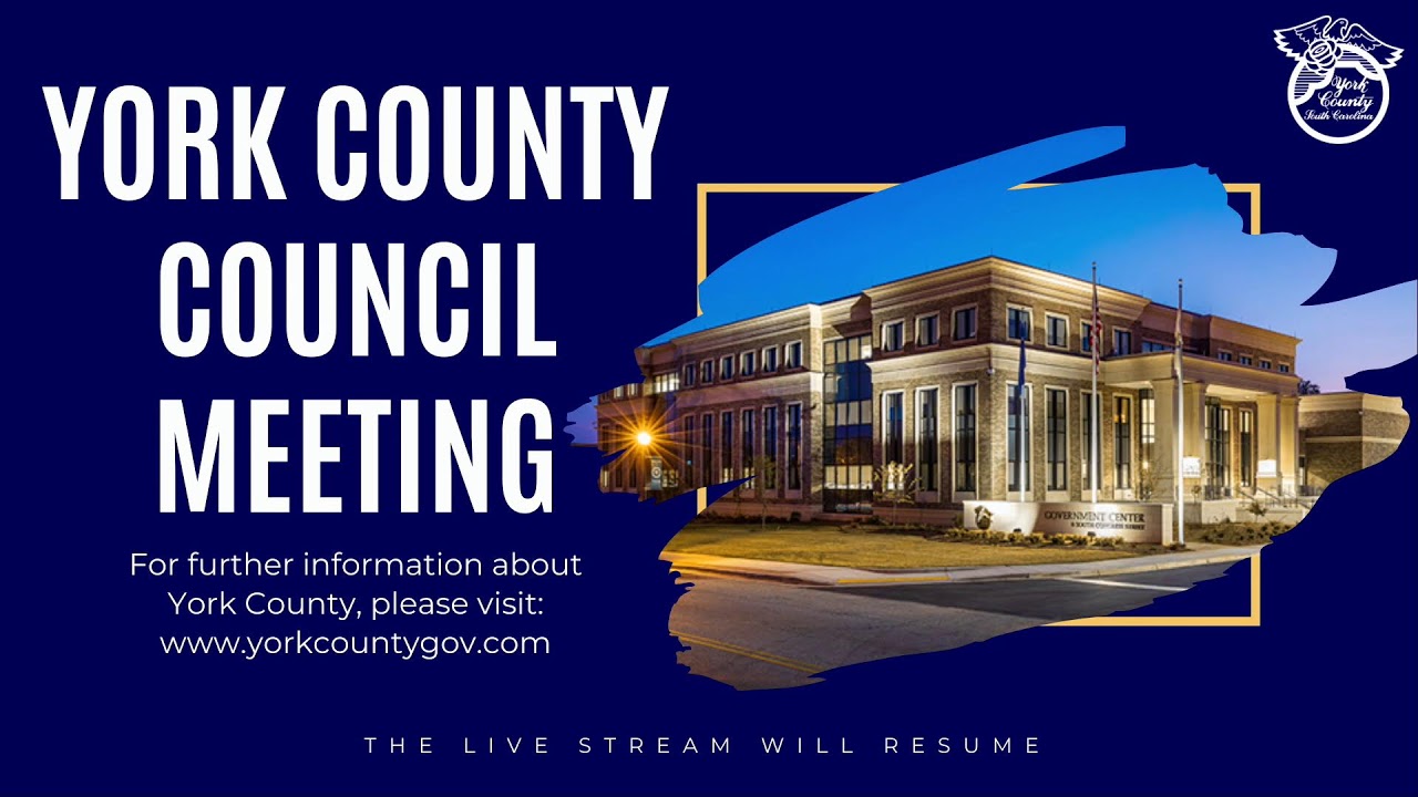 York County Council Meeting January 5, 2026