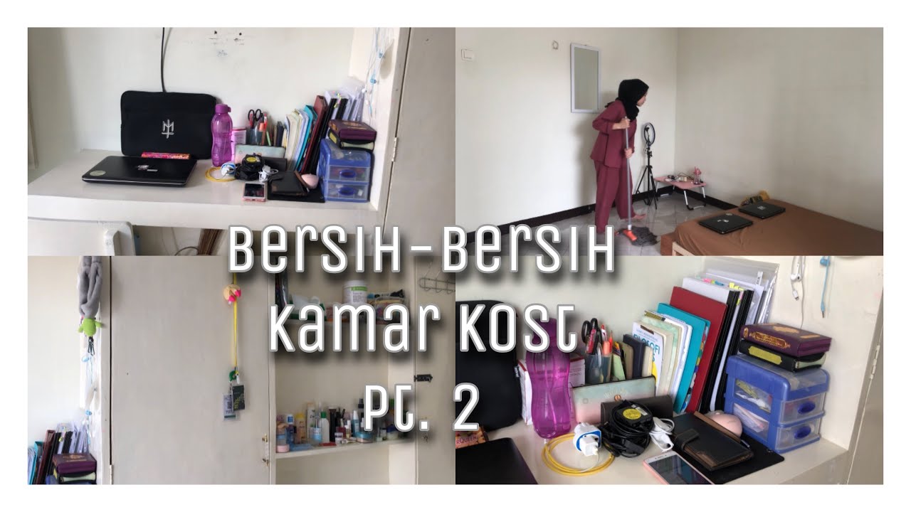 BERSIH-BERSIH KAMAR KOST pt.2