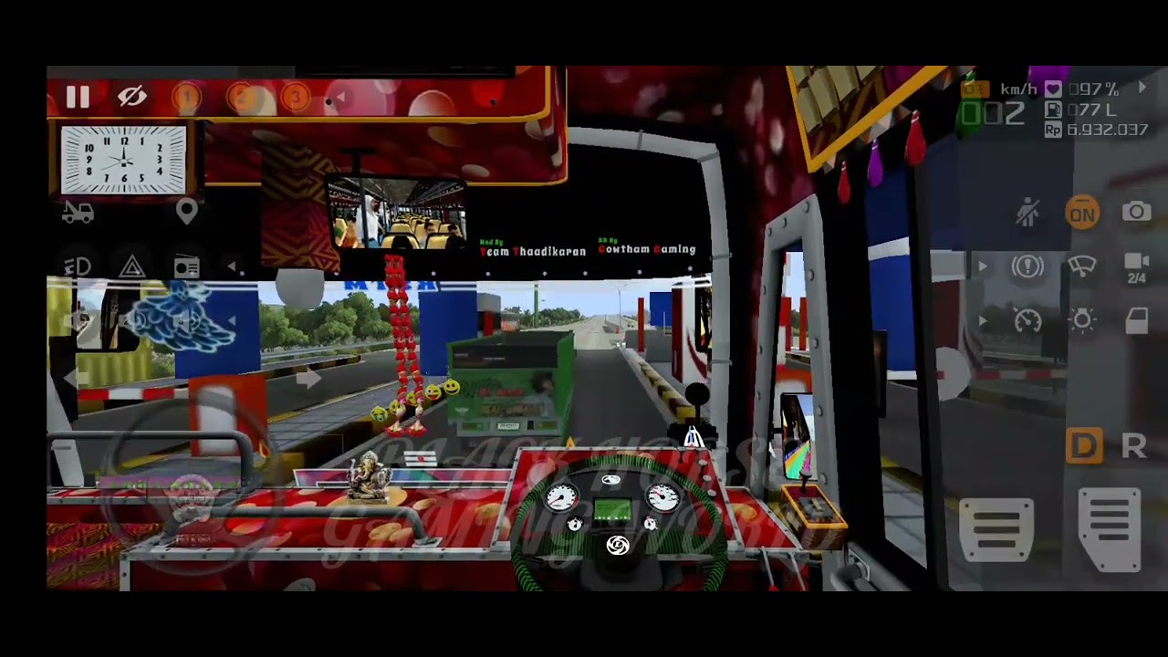 💥சேலம் TO கிருஷ்ணகிரி Bus Simulator Indonesia Gameplay Black Horse Gaming World