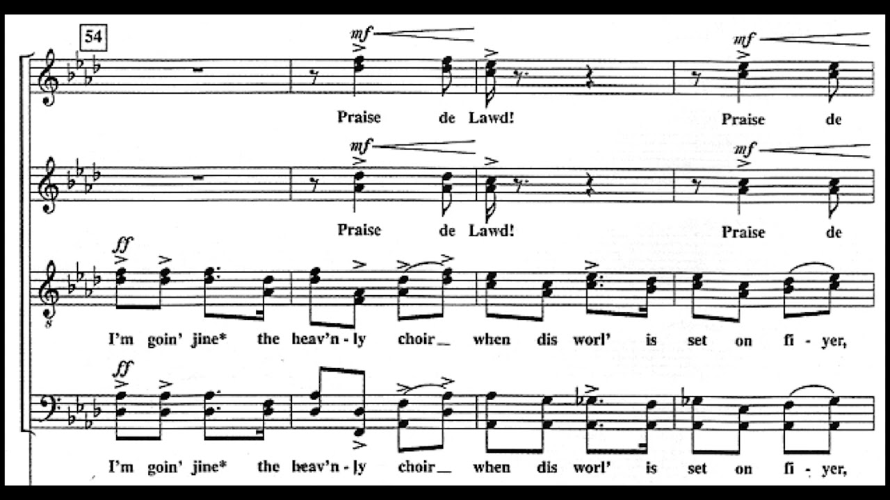Ezekiel Saw De Wheel- Moses Hogan