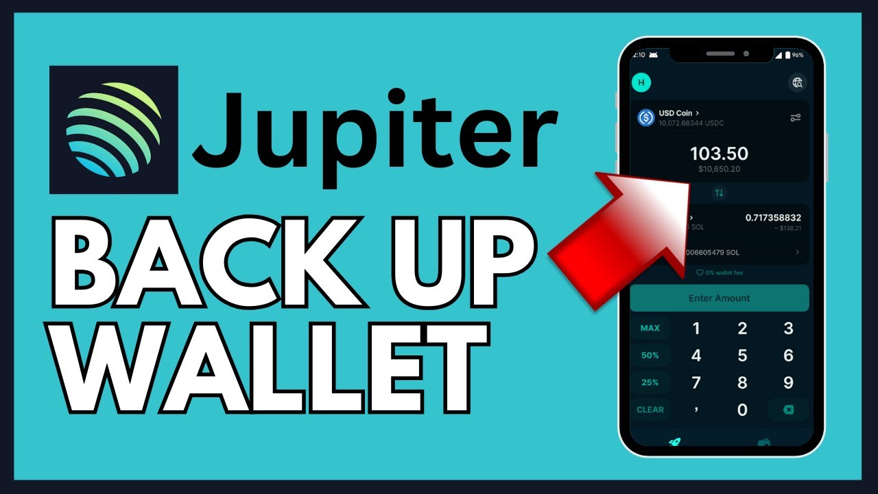 How to Backup Jupiter Crypto Wallet 2025?