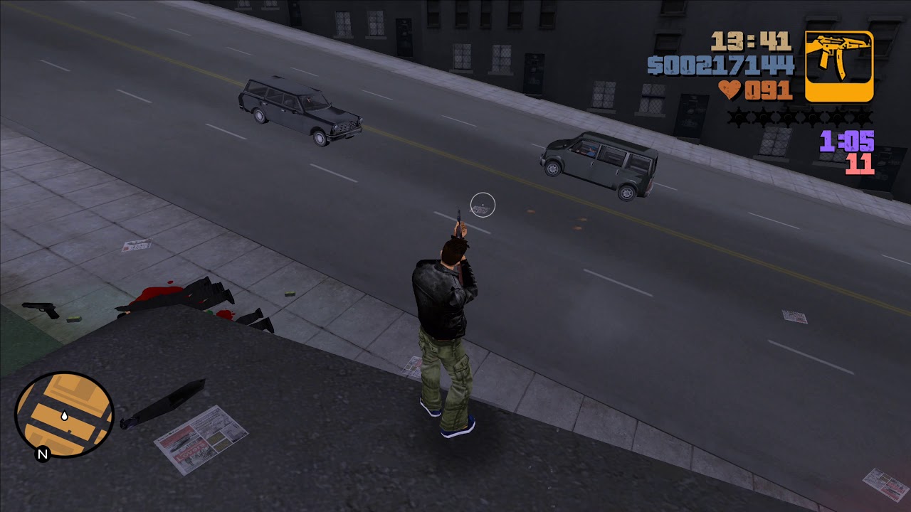 Grand Theft Auto III - Mafia RAMPAGE!!