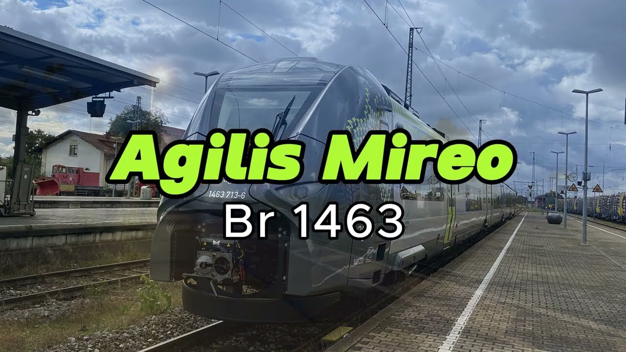 Siemens Mireo von Agilis | Br 1463 | Fahrzeugvorstellung (2024)