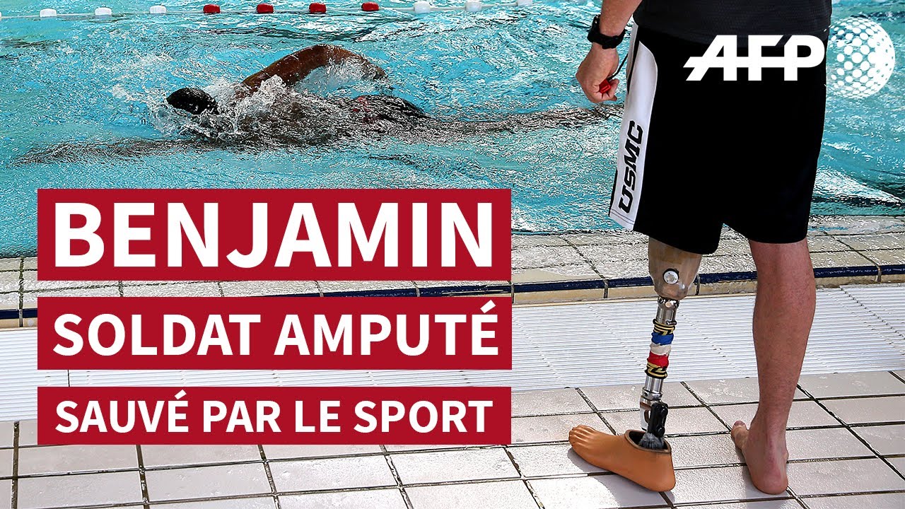 Amputé en Afghanistan, le soldat Benjamin sauvé par le sport | AFP News