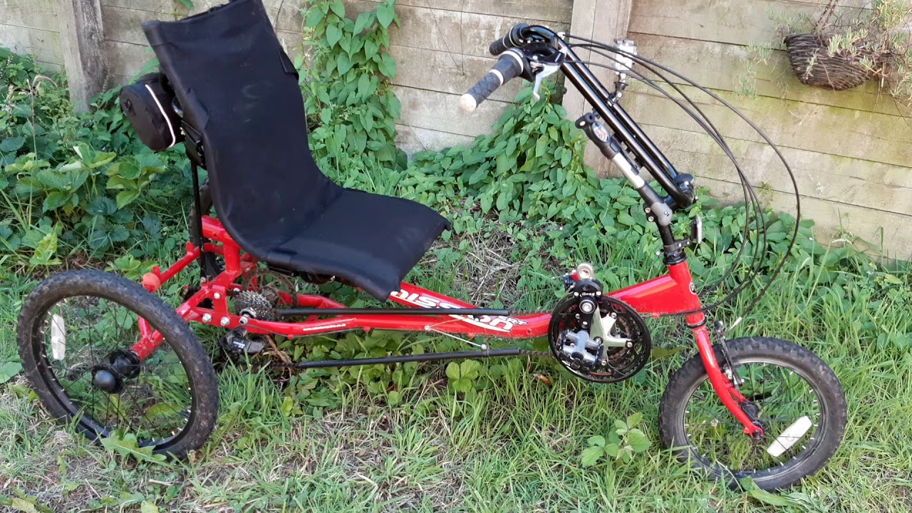 Mission semi recumbent trike