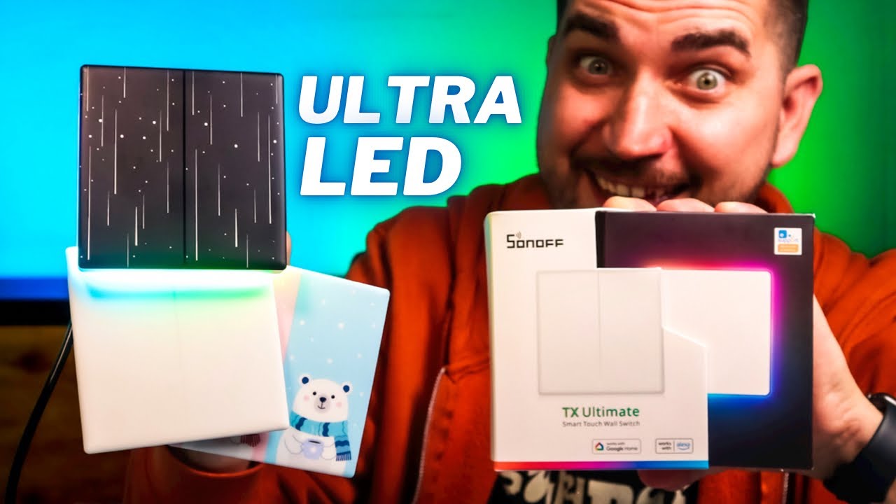 SONOFF TX ULTIMATE - Interruptor Inteligente ULTRA Personalizável!