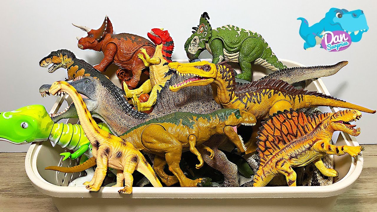 100 Dinosaurs in a Box - Learn Dinosaur Names