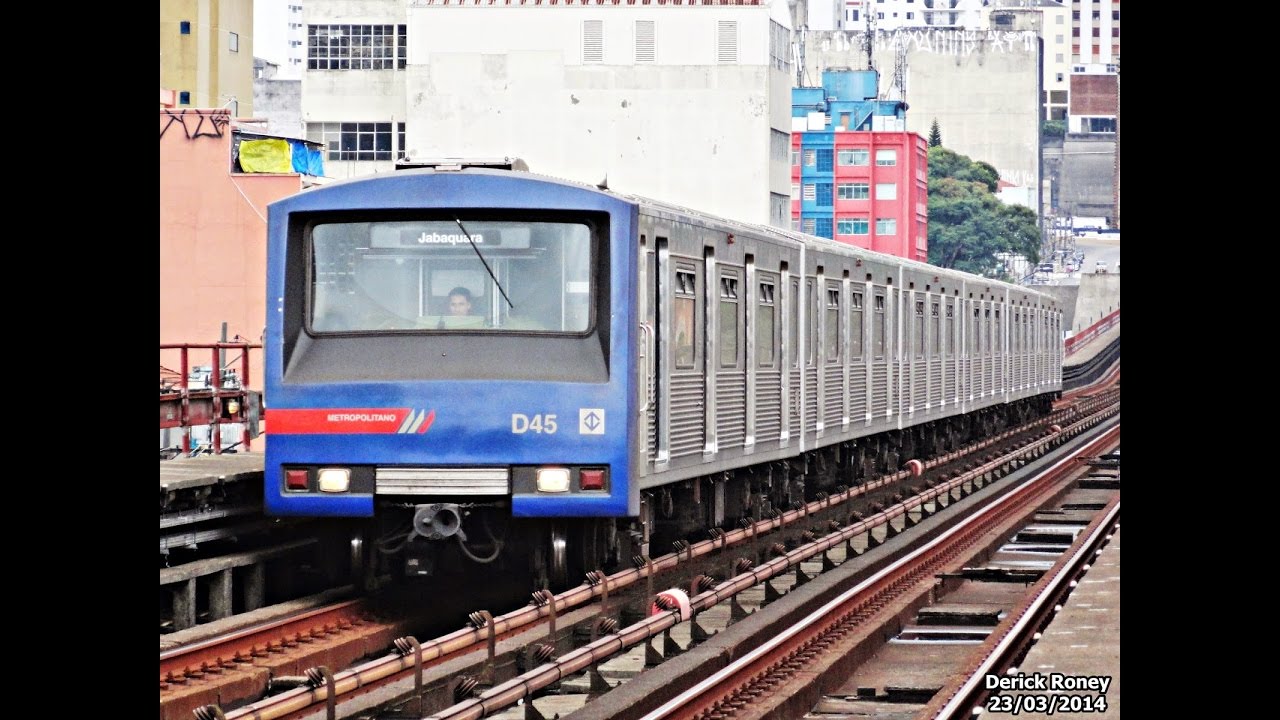 Metrô SP: Trecho TUCURUVI até ARMÊNIA - Linha 1 Azul