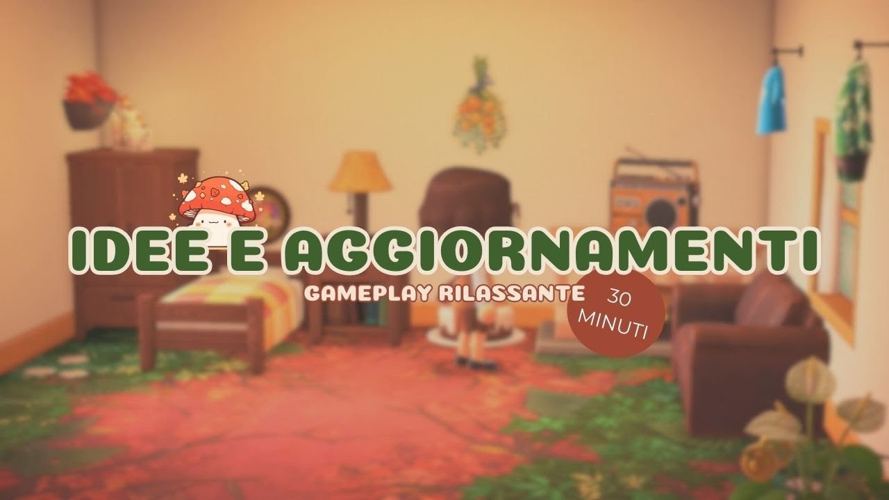 Update Portofungo! 🍄 | Una passeggiata rilassante per l'isola 🌱| ACNH Longplay con commento 🎮