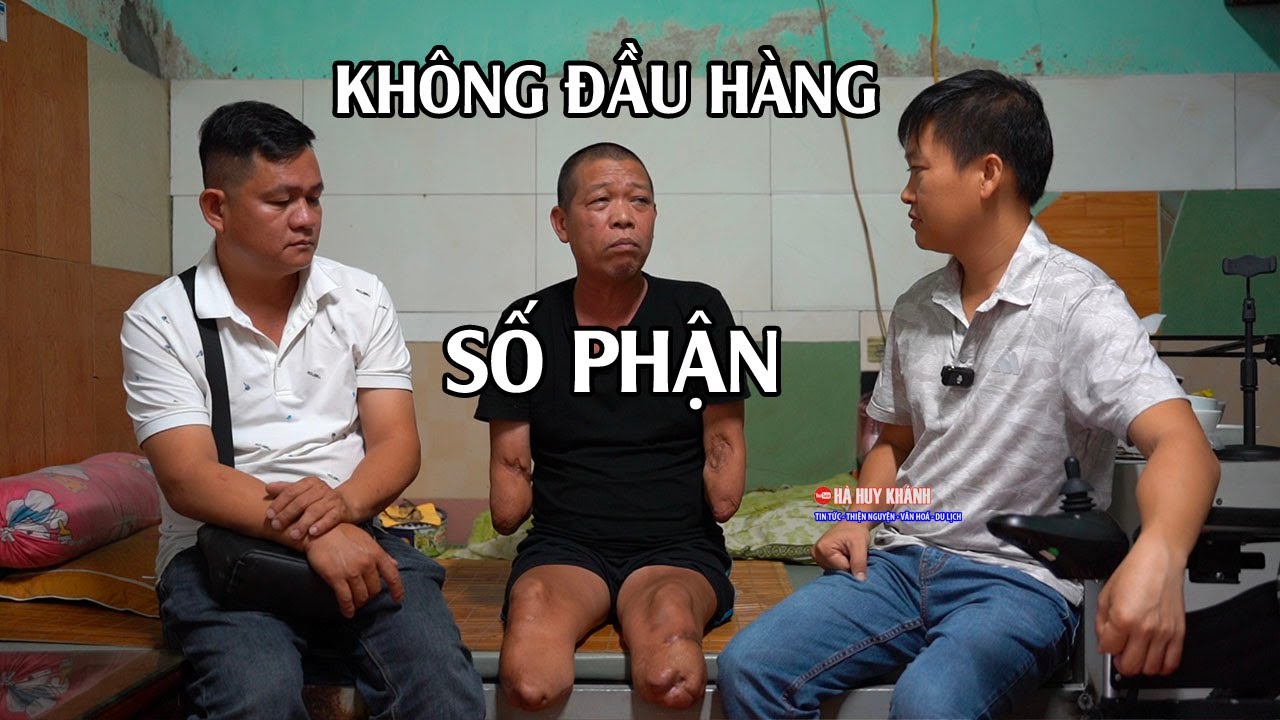 Gặp lại người đàn ông cụt cả tay chân vẫn khát khao tự lập, kiếm tiền nuôi sống bản thân