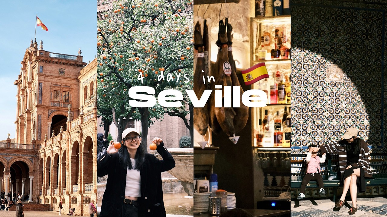 SEVILLE VLOG🇪🇸终于在橘子满挂的时候来到塞维利亚🫧🧡🍊