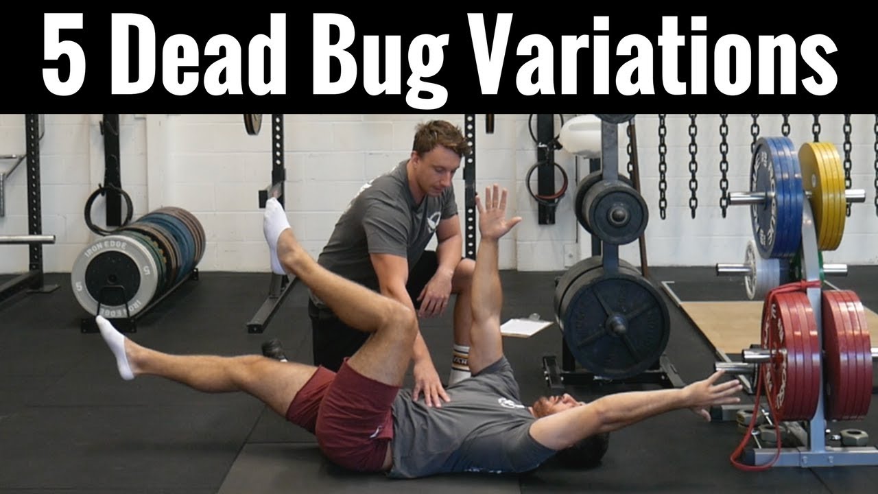 5 Best Dead Bug Variations | Core Progressions and Regressions