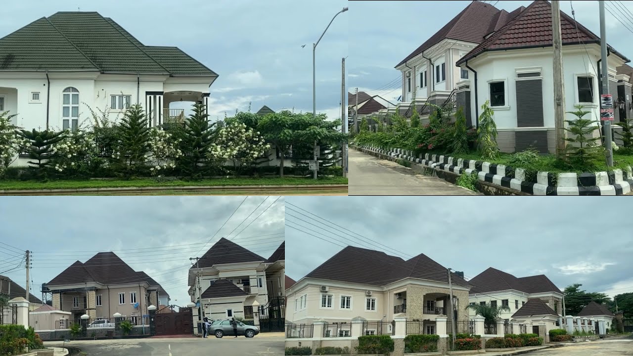 LUXURY MANSIONS IN NGOZIKA ESTATE,AWKA ANAMBRA STATE ||REAL ESTATE