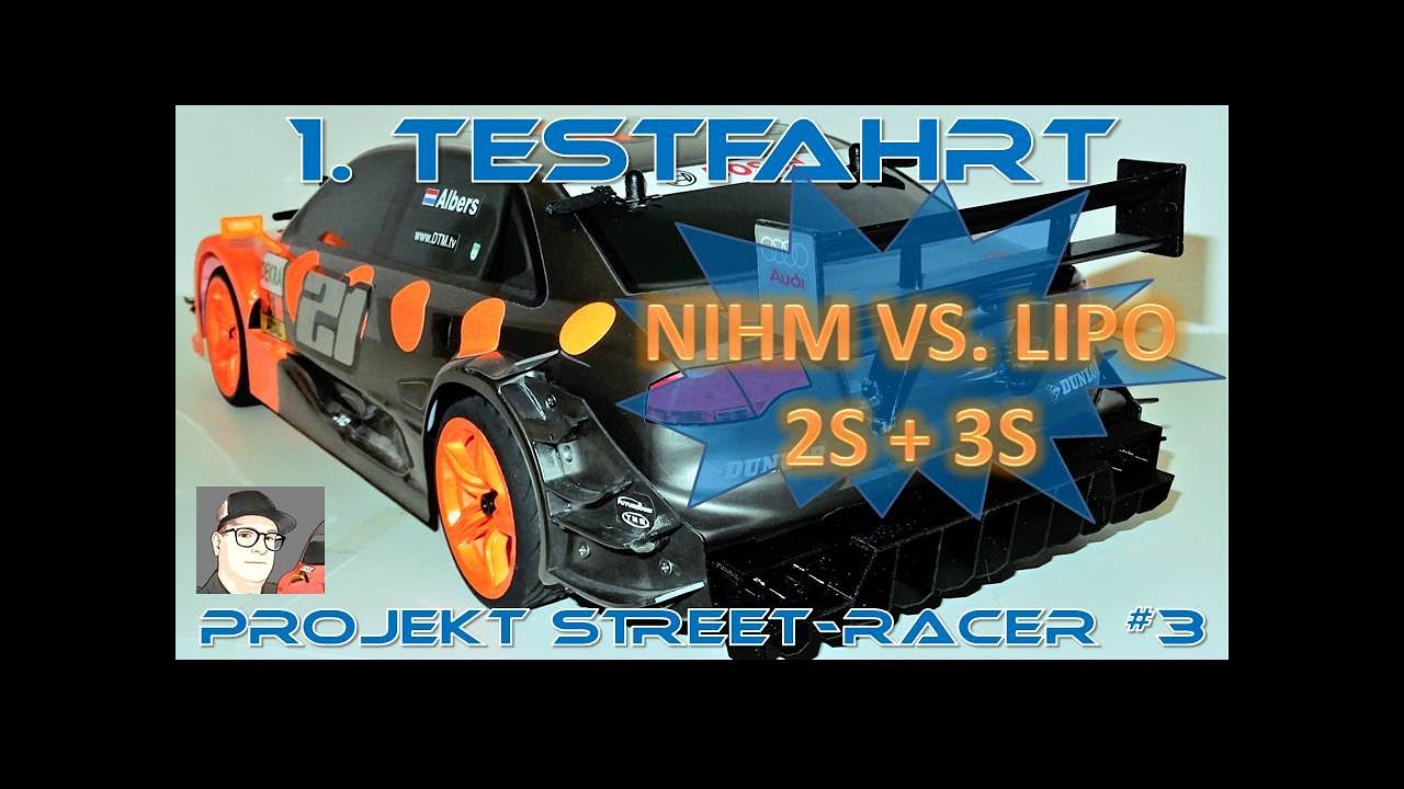 REELY TC-04 ONROAD DRIVING | NIMH vs. LIPO Akku | 2S vs 3S-LIPO #rccar #automobile #hobby #new #rc