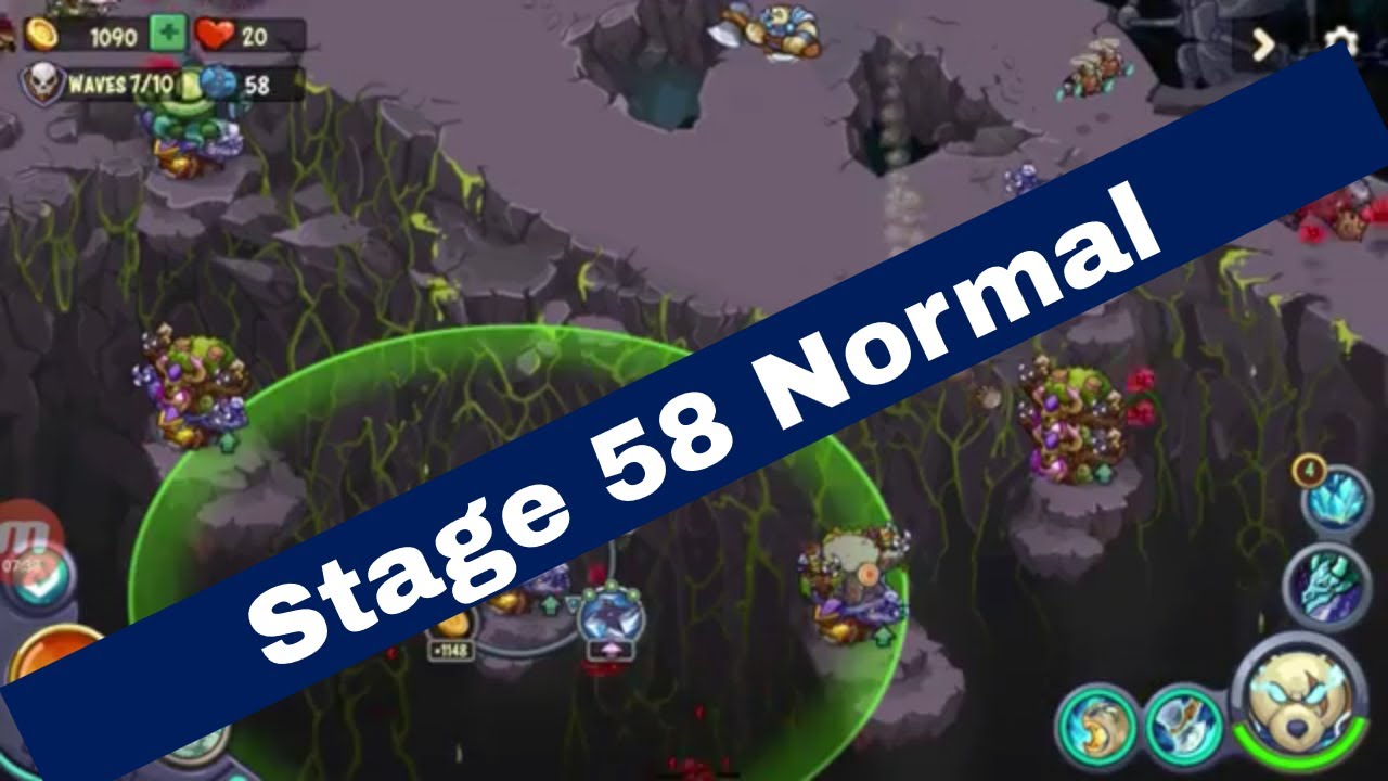 World 2 Level 58 Normal mode King of Defense TD | Stage 58 King of Defense TD Normal Mode | 3 Stars