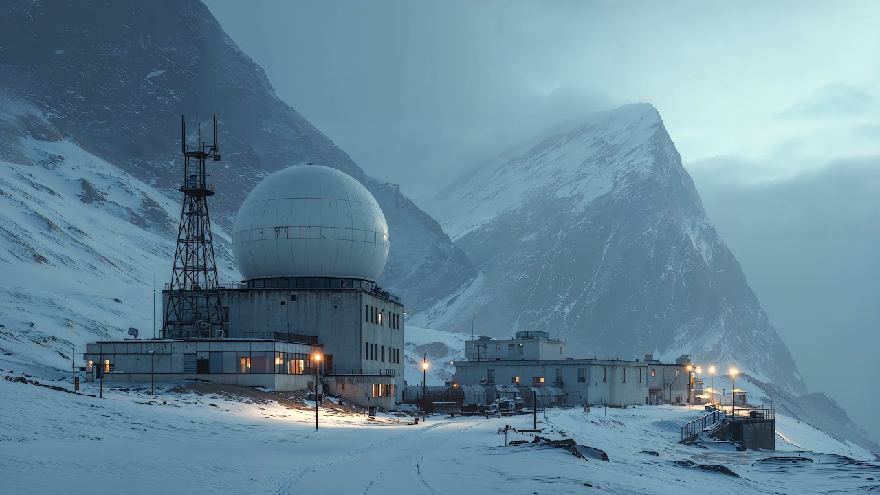 The Arctic Black Site | Dark Winter Sci-Fi Ambience for Isolation