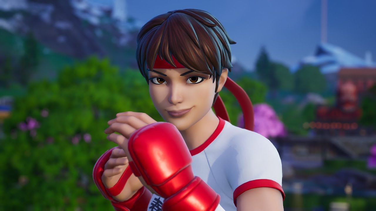 Sakura (Sakura Gym) | Fortnite CH6MS1 Showcase Gameplay