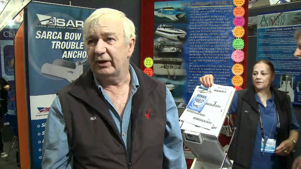 Sydney International Boat Show 2010 - Sarca Anchors