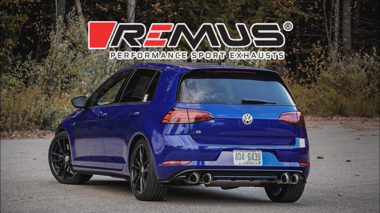 Обзор выхлопной системы Remus Valved Catback — Golf R Mk7.5
