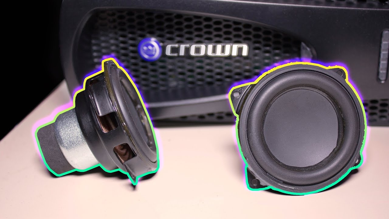 Mini Woofers on BIG Amp