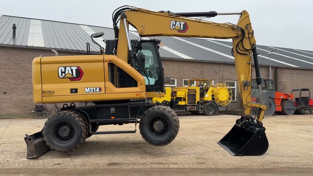 Caterpillar M314 07A Mobile Excavator - Year: 2021 (Refnr. BM6572)