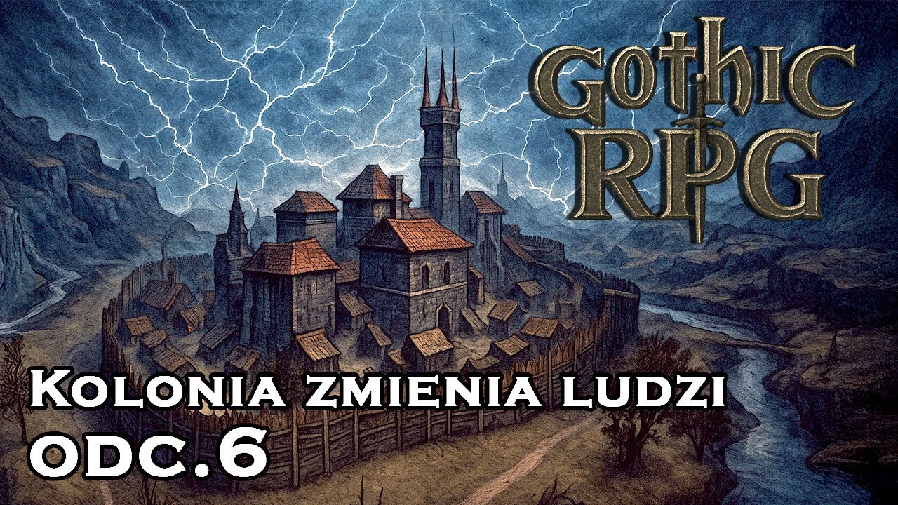 Gothic RPG - Kolonia zmienia ludzi [odc.6] 🔴 [ON AIR]