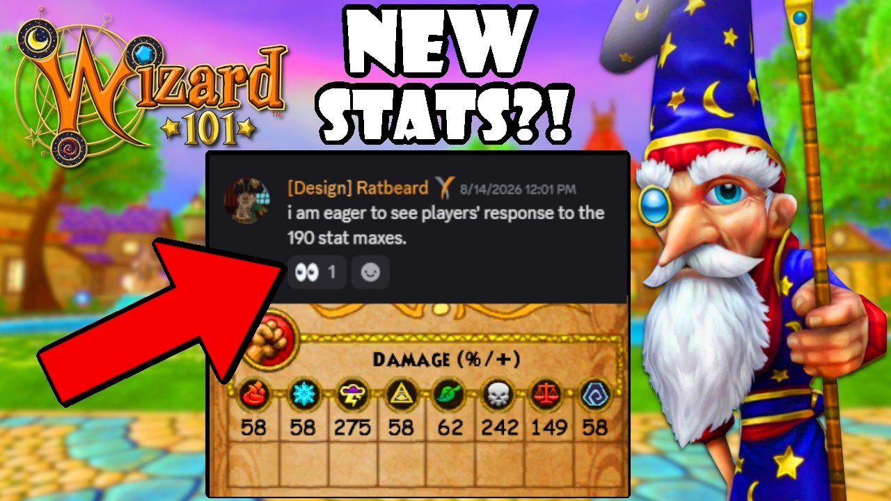Wizard101: Level 190 Might COMPLETELY Change Our Stats...