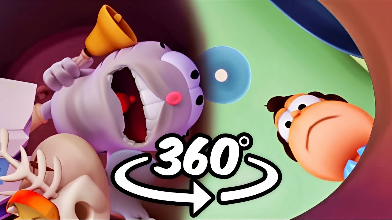 NERMAL In Trashcan Meme But It's 360&ordm; Video - VR/4K (Garfield)