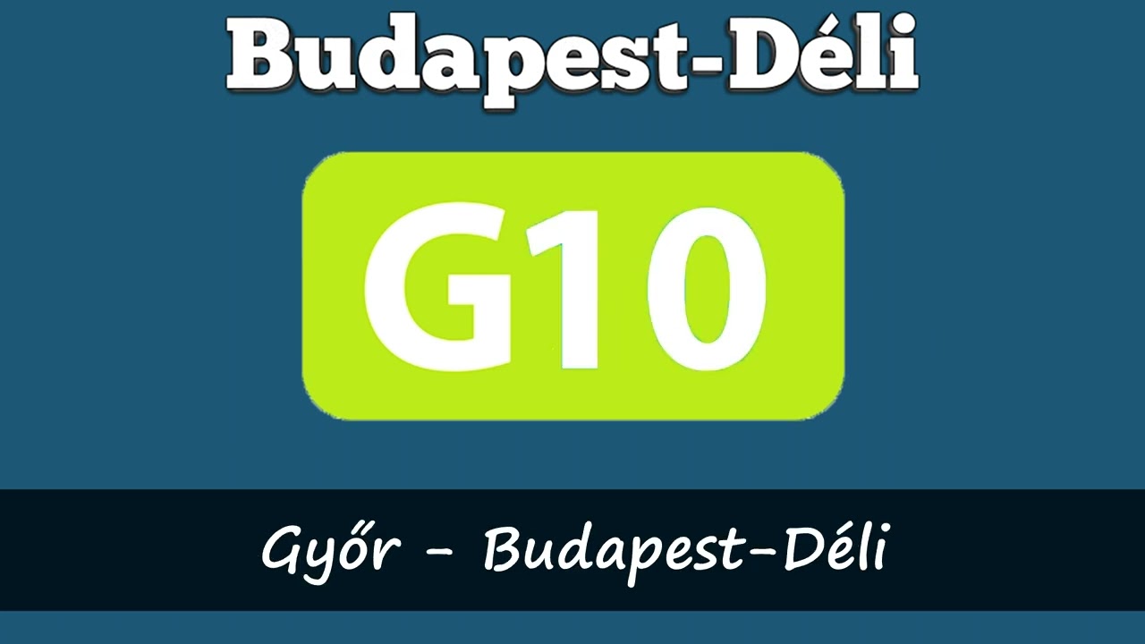 MÁV hangosbemondások Budapest-Déli pályaudvaron 2