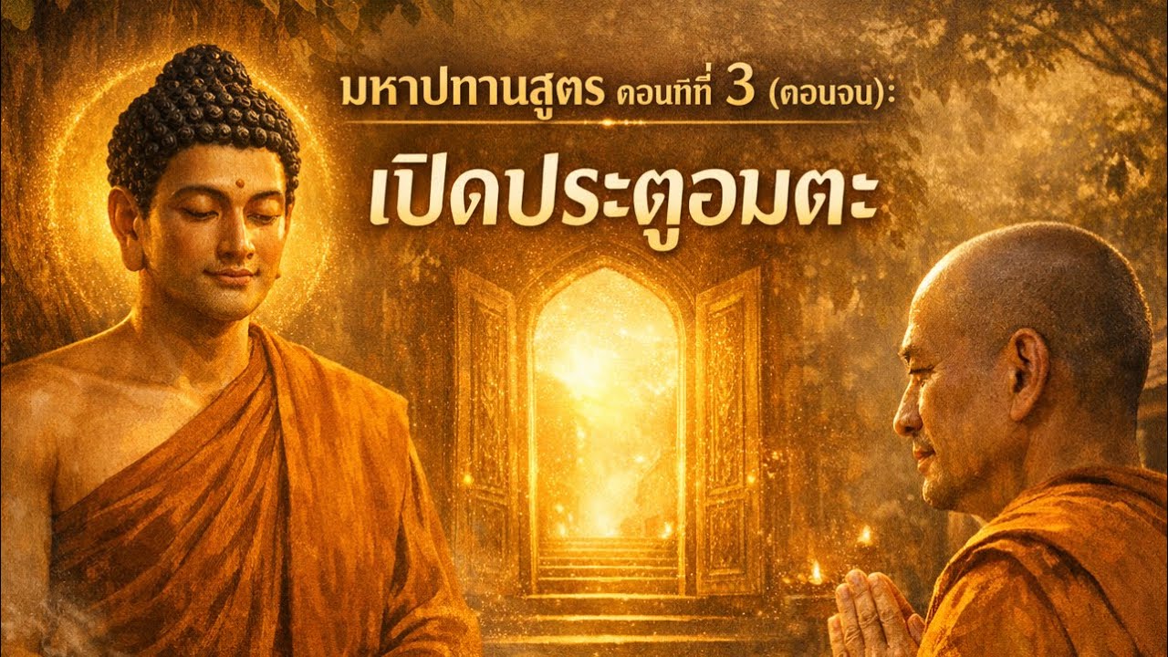 มหาปทานสูตร ตอนที่ 3 (ตอนจบ): “เปิดประตูอมตะ — อนุปุพพิกถา และการส่งธรรมออกสู่โลก”