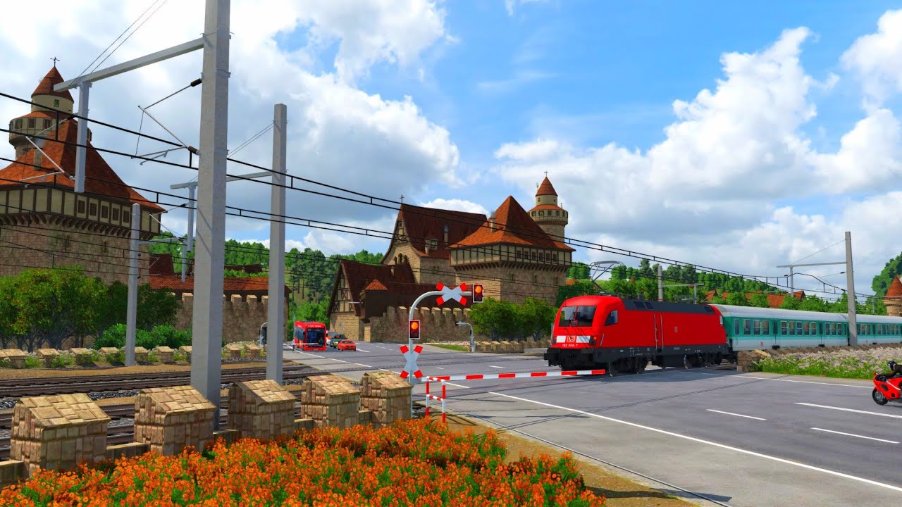 Transport Fever 2: Der Bahnübergang Teil 615