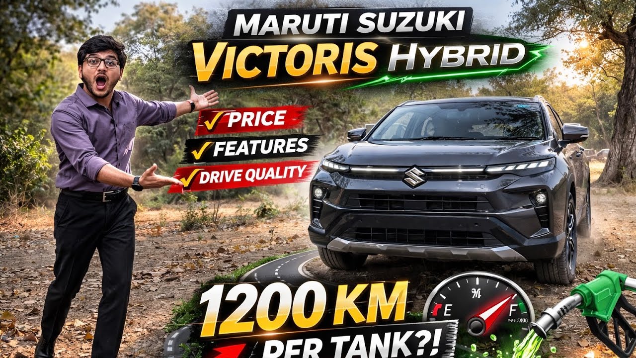 Maruti Suzuki Victoris ZXI plus optional strong hybrid Detail Review | Best mileage wali car