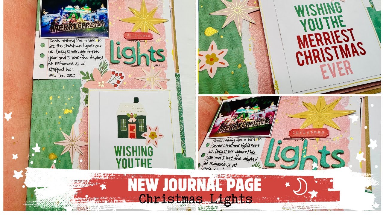 NEW JOURNAL PAGE - CHRISTMAS LIGHTS